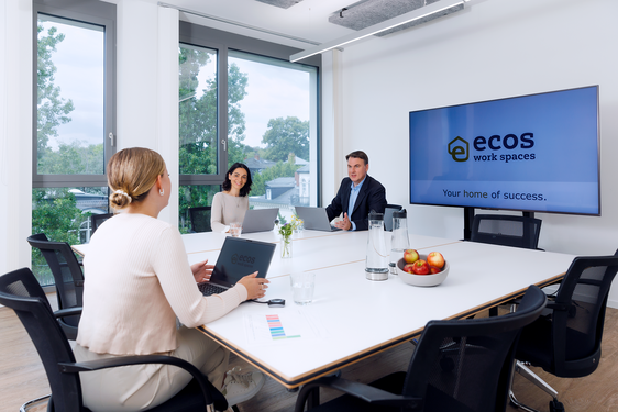 Meetingraum ecos work spaces wiesbaden